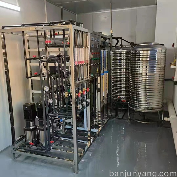 生物实验室二级反渗透+EDI超纯水设备